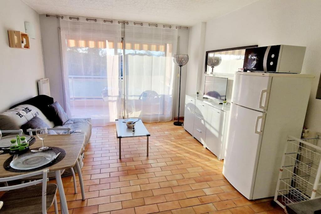 Studio Antibes Avec Piscine Exteriör bild